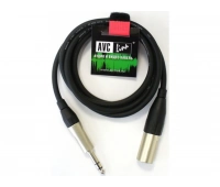 Кабель аудио JACK stereo - XLR штекер AVC Link CABLE-957/1-Black