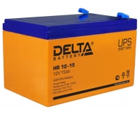 Аккумулятор герметичный свинцово-кислотный Delta Delta HR 12-15