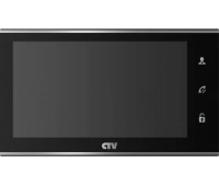Монитор домофона цветной с функцией «свободные руки» CTV CTV-M2702MD (цвет черный)
