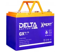 Аккумулятор герметичный свинцово-кислотный Delta Delta GX 12-75