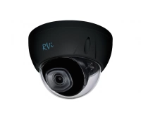 Видеокамера IP купольная RVi RVi-1NCDX2368 (2.8) black