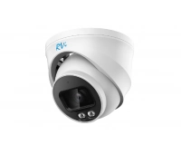 Видеокамера IP купольная RVi RVi-1NCEL4336 (2.8) white