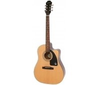 EPIPHONE AJ-100CE (PASSIVE) NATURAL CH HDWE