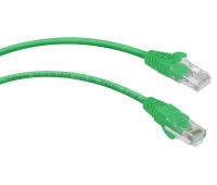 Патч-корд медный CABEUS PC-UTP-RJ45-Cat.5e-0.15m-GN (8988c)