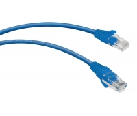 Патч-корд медный CABEUS PC-UTP-RJ45-Cat.5e-0.3m-BL-LSZH (9527c)