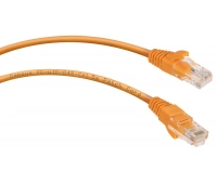 Патч-корд медный CABEUS PC-UTP-RJ45-Cat.5e-1.5m-OR (7697c)