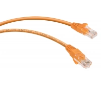 Патч-корд медный CABEUS PC-UTP-RJ45-Cat.5e-1.5m-OR-LSZH (9522c)