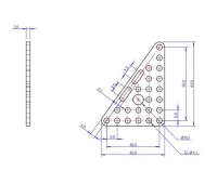 Makeblock Triangle Plate 6*8