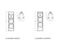 2-полосная акустическая система FDB CL4023WT