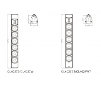 2-полосная акустическая система FDB CL4027WT