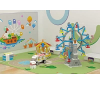 Комплект конструкторского уголка Botzees Construction Corner Playsets