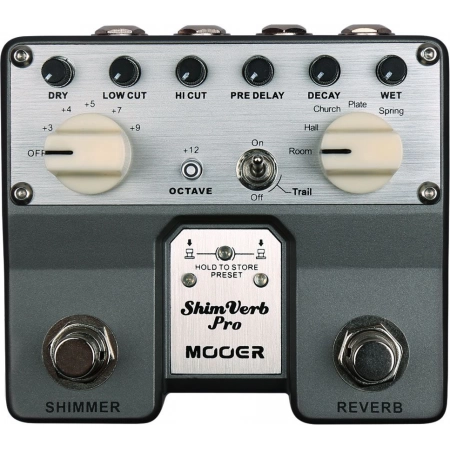 Двойная мини-педаль Reverb-Shimmer MOOER ShimVerb Pro