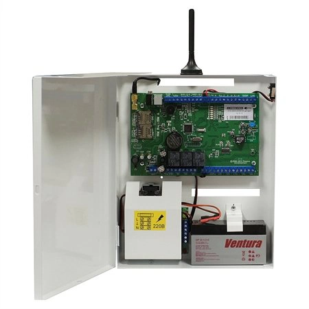 Устройство оконечное объектовое приемно-контрольное c GSM коммуникатором Проксима S632-2GSM-BK - 1,2W (цвет белый)