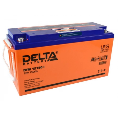 Аккумулятор герметичный свинцово-кислотный Delta Delta DTM 12150 I