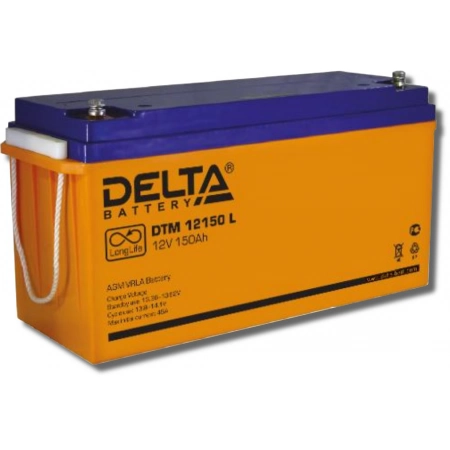 Аккумулятор герметичный свинцово-кислотный Delta Delta DTM 12150 L