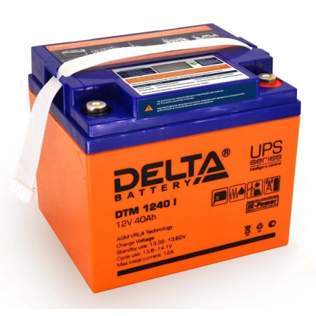Аккумулятор герметичный свинцово-кислотный Delta Delta DTM 1240 I