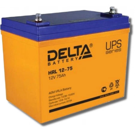 Аккумулятор герметичный свинцово-кислотный Delta Delta HRL 12-75 X