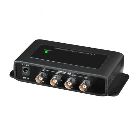 Усилитель-разветвитель видеосигнала TVI, CVI, AHD SC&T CD104HD
