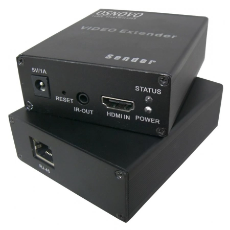 Удлинитель HDMI-сигнала OSNOVO TLN-Hi/1+RLN-Hi/1
