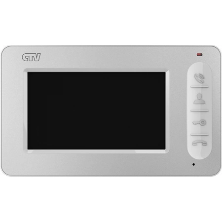 Монитор домофона цветной с функцией «свободные руки» CTV CTV-M400 (цвет белый)
