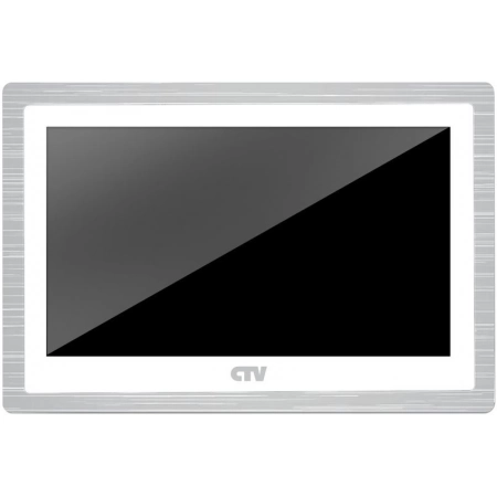 Монитор домофона цветной с функцией «свободные руки» CTV CTV-M4104AHD (цвет белый)