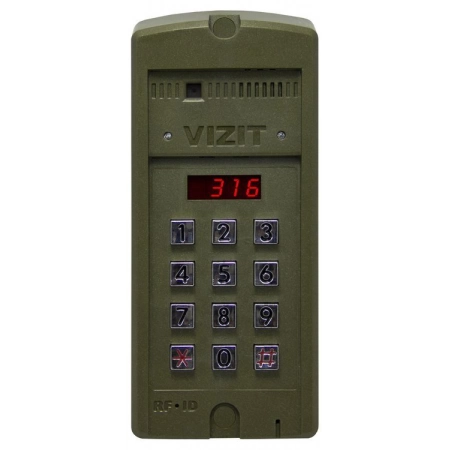 Вызывная панель аудиодомофона VIZIT БВД-316F