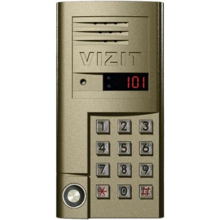 Вызывная панель цветная VIZIT БВД-SM101TCPL