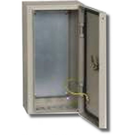Шкаф металлический с монтажной платой IEK ЩМП-4.2.1-0 74 У2 IP54, 400x210x150 (YKM40-421-54)
