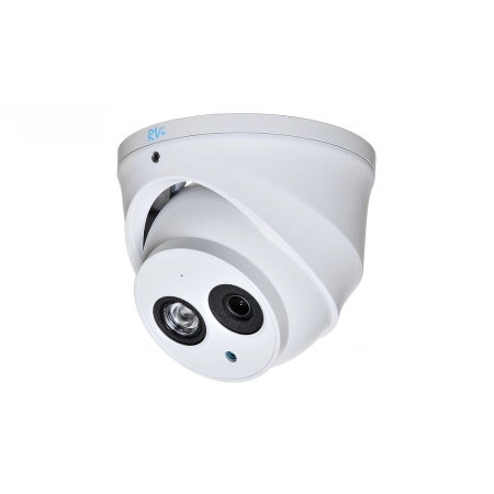 Видеокамера мультиформатная купольная RVi RVi-1ACE202A (2.8) white
