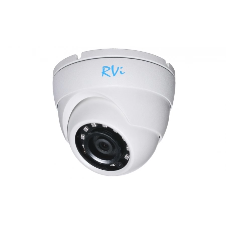 Видеокамера мультиформатная купольная RVi RVi-1ACE400 (2.8) WHITE