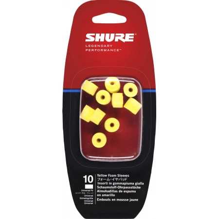 Насадки поролоновые Shure EAYLF1-10