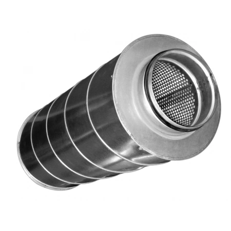 Шумоглушитель для круглых воздуховодов SHUFT SCr 400/900