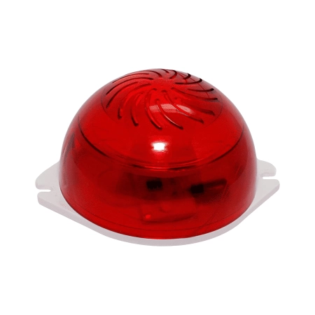 Оповещатель охранно-пожарный световой пульсирующий Комтид Строб-220 (красный) (СБ-3)