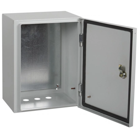 Шкаф металлический с монтажной платой IEK ЩМП-1-0 У2 IP54 GENERICA, 395х310х220 (YKM40-01-54-G)