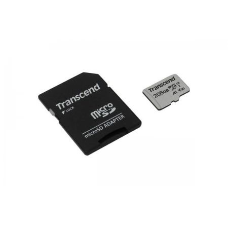 Карта памяти microSDXC, 256 ГБ, Class 10 Transcend TS256GUSD300S-A
