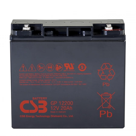 Аккумулятор герметичный свинцово-кислотный CSB GP 12200