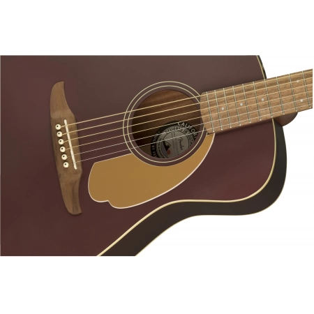 Изображение 4 (Электроакустическая гитара Fender Malibu Player Burgundy Satin WN)