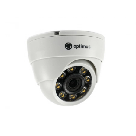 Видеокамера мультиформатная купольная Optimus AHD-H025.0(2.8)F
