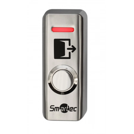 Кнопка металлическая; накладная Smartec ST-EX141L