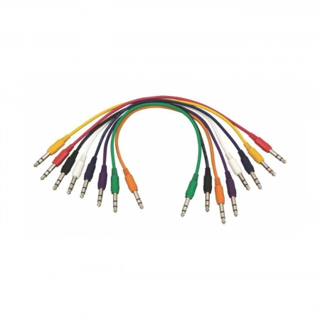 Комплект кабелей  джек-джек On Stage PC18-17TRS-S