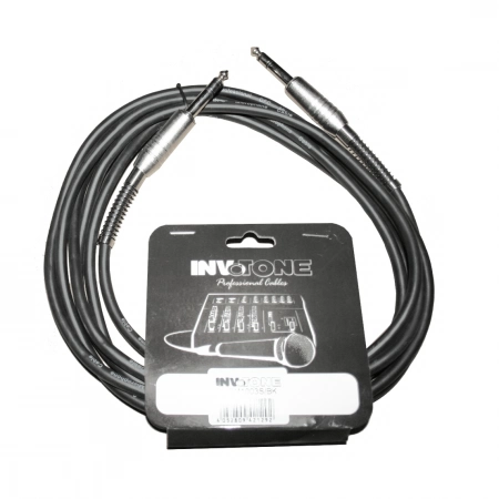 Аудио кабель джек-джек Invotone ACM1205S/BK