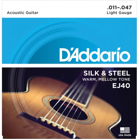 Изображение 1 (Струны для акустической гитары DAddario EJ40)