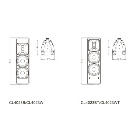 Изображение 2 (2-полосная акустическая система FDB CL4023BT)