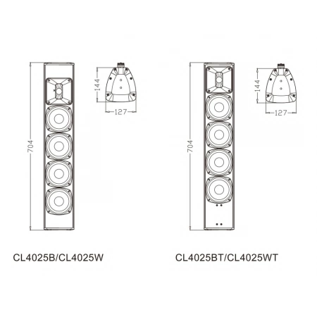 Изображение 2 (2-полосная акустическая система FDB CL4025WT)