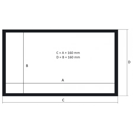 Изображение 2 (Экран на раме Kauber Frame Velvet Cinema, 154” 16:9 WOVEN)