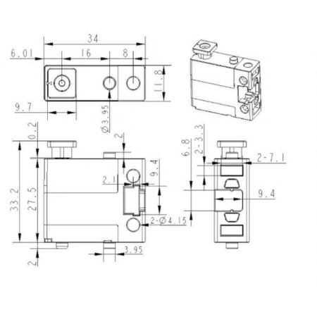 Изображение 2 (Сервопривод Makeblock MS-1.5A Servo)